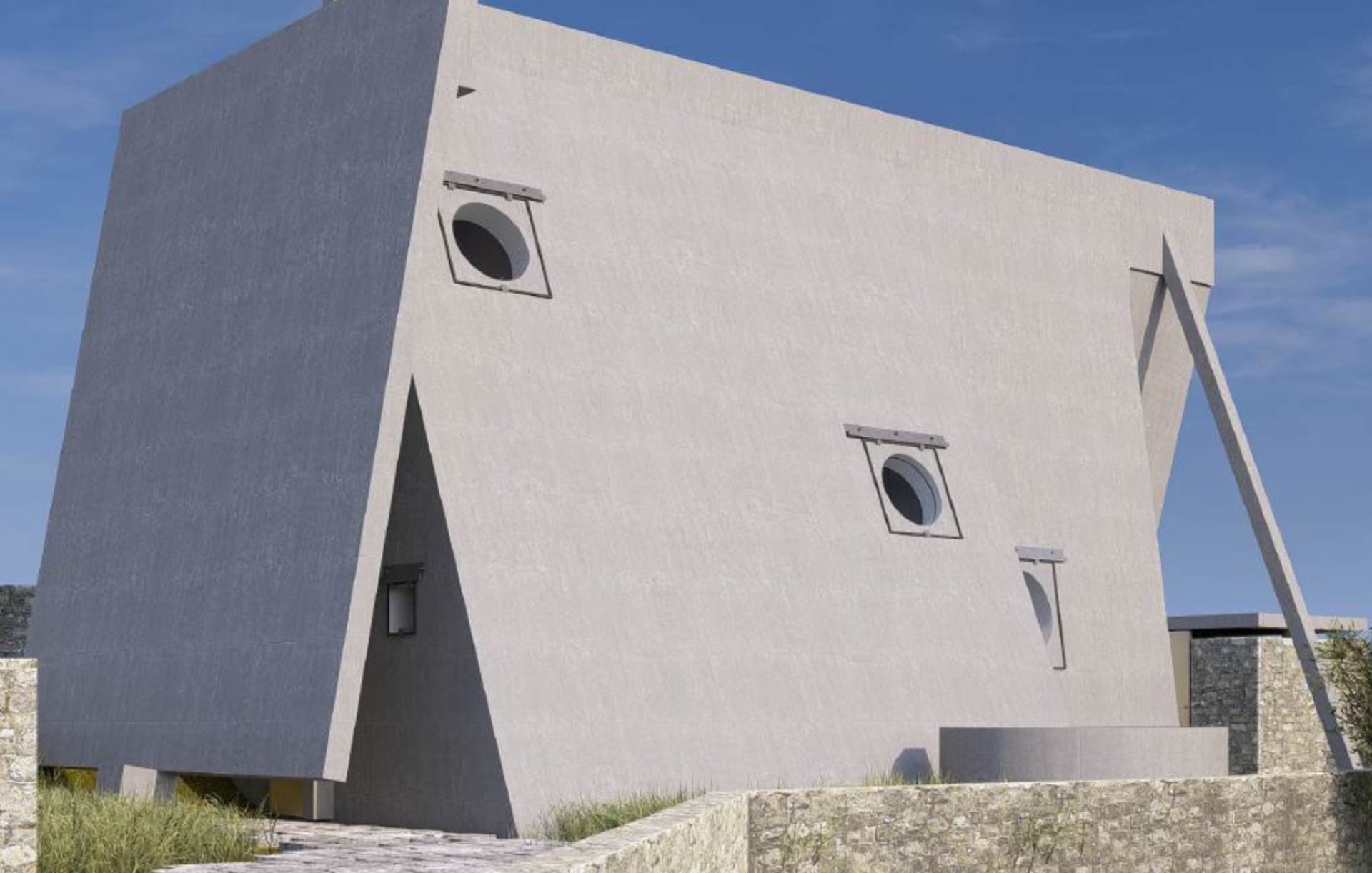 Moradia em Betão Aparente